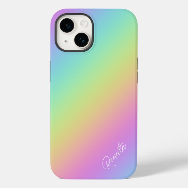 Rainbow Gradient  Case-Mate iPhone Case (Back)
