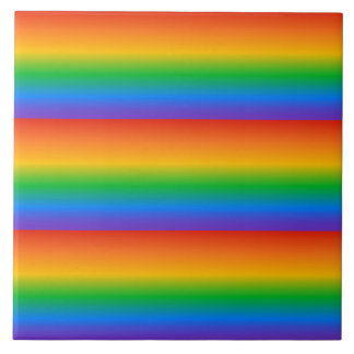 Rainbow gradient colors tile