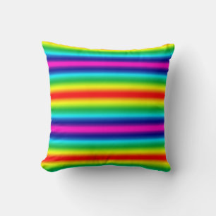 Rainbow gradient. cushion