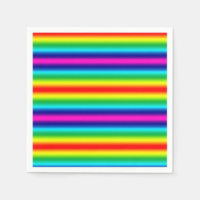 Rainbow gradient. napkin (Front)