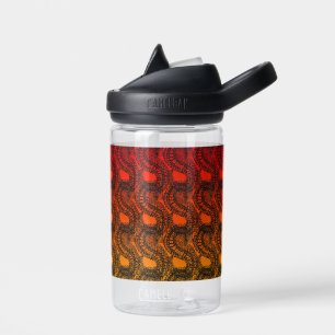 Rainbow gradient Pangolin Water Bottle