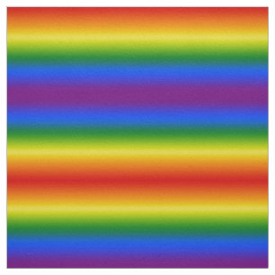 Rainbow Gradient Pattern Fabric