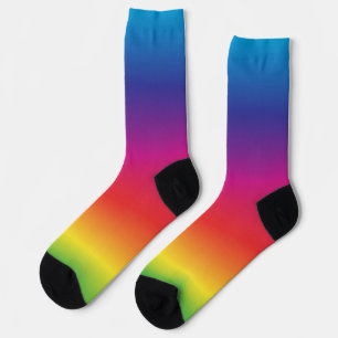 Rainbow Gradient Socks
