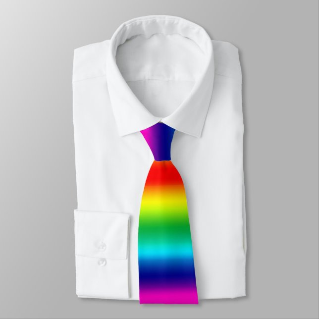 Rainbow gradient.  tie (Tied)