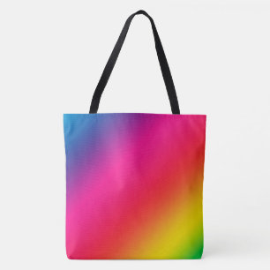 Rainbow Gradient Tote Bag