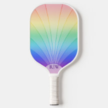Rainbow Gradient with Fan Shape