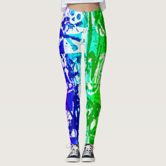 Rainbow Graffiti Leggings