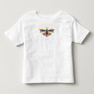 Rainbow Grasshopper Toddler T-Shirt