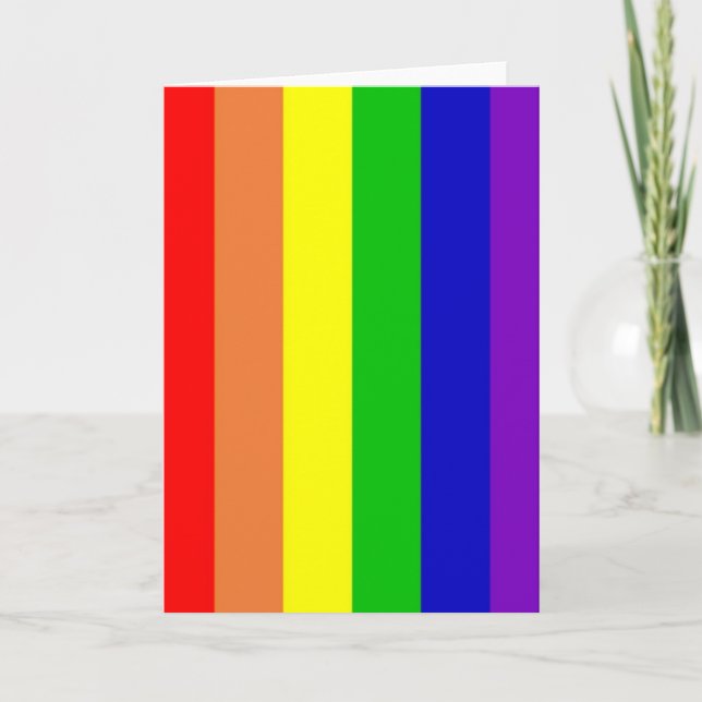 Rainbow Greeting Card (Front)