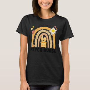 Rainbow Groovy Peace Psych Nurse Vintage T-Shirt