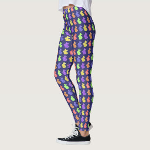 Rainbow Gummy Bunnies Leggings