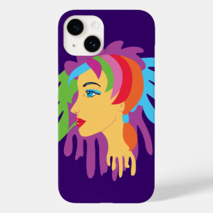Rainbow Hair iPhone Case