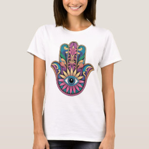 rainbow Hamsa hand T-Shirt