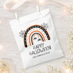 Rainbow Happy Halloween Favour Bags