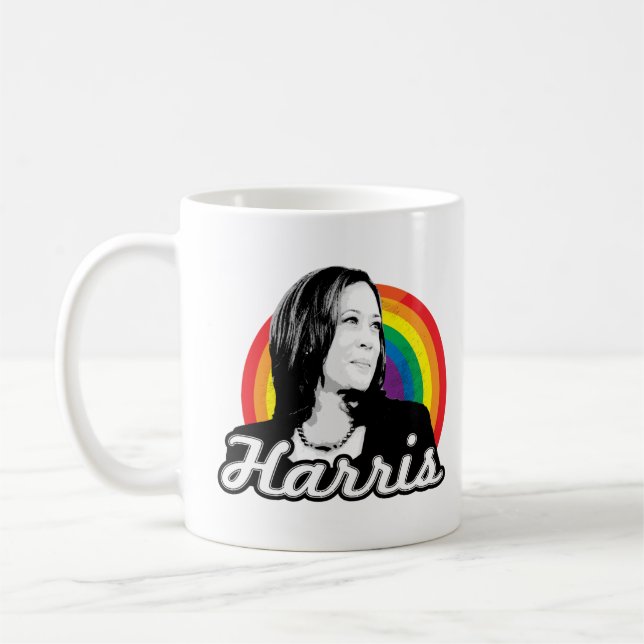 Rainbow Harris Coffee Mug (Left)