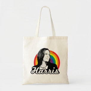 Rainbow Harris Tote Bag