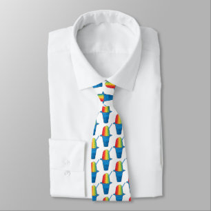 Rainbow Hawaiian Rainbow Shave Ice Dessert Hawaii Tie