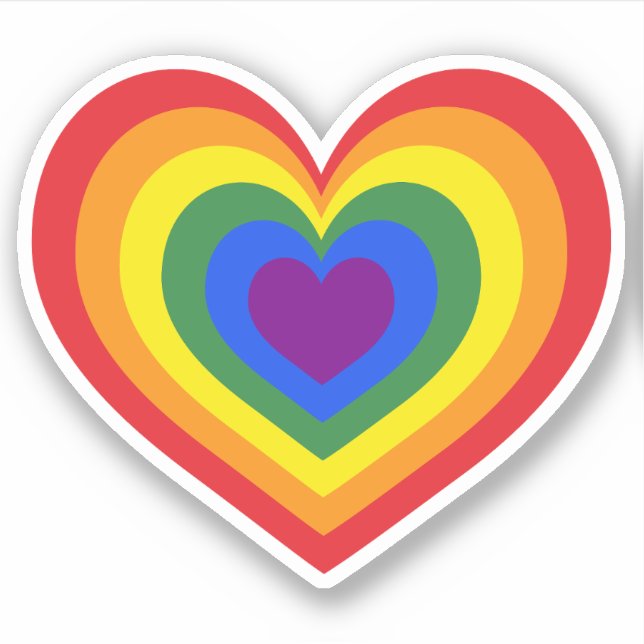 Rainbow Heart (Front)