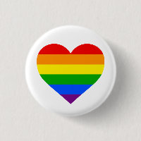 "RAINBOW HEART" 1.25-inch