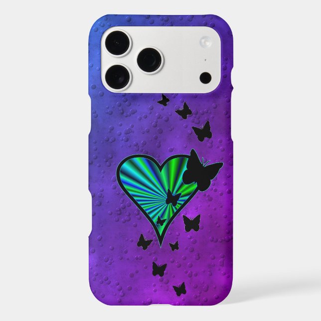 Rainbow Heart and Butterfly (Back)