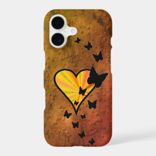 Rainbow Heart and Butterfly