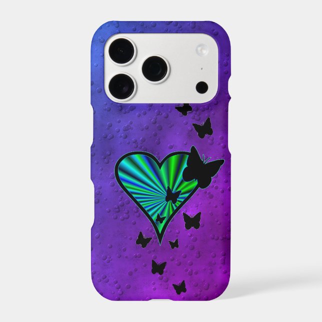 Rainbow Heart and Butterfly (Back)
