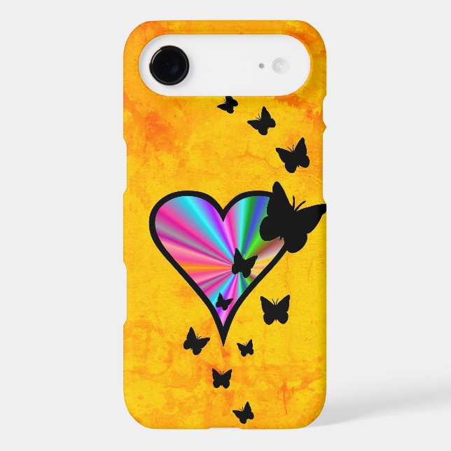 Rainbow Heart and Butterfly (Back)