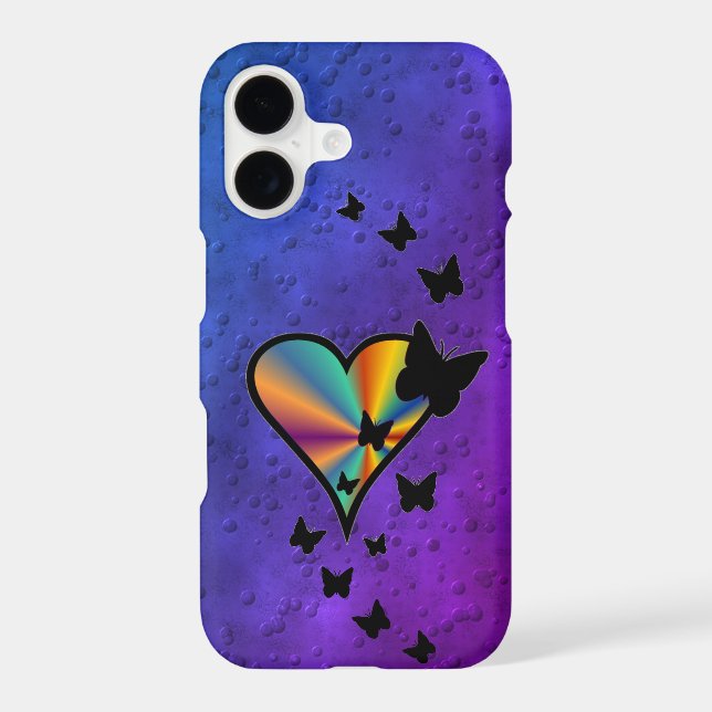 Rainbow Heart and Butterfly (Back)