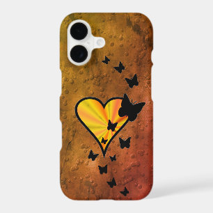 Rainbow Heart and Butterfly