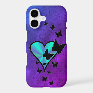 Rainbow Heart and Butterfly