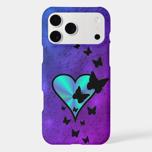 Rainbow Heart and Butterfly (Back)