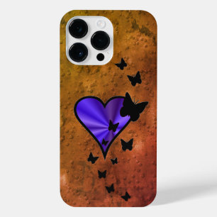 Rainbow Heart and Butterfly iPhone 14 Pro Max Case