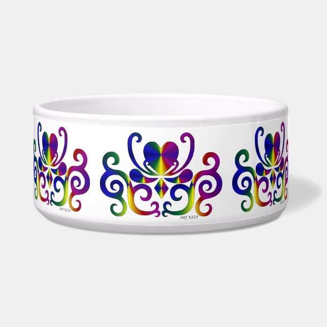 Rainbow Heart and Lily (Front)