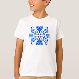 Rainbow Heart and Lily T-Shirt