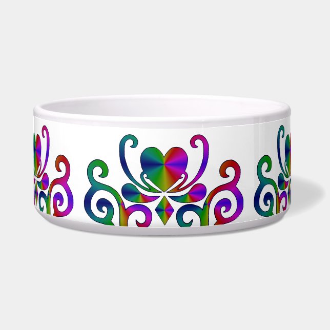 Rainbow Heart and Ornament (Front)