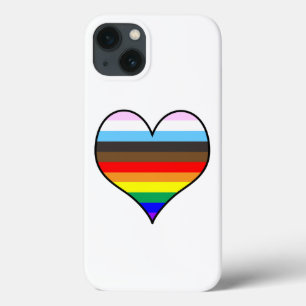 Rainbow Heart Case-Mate iPhone Case