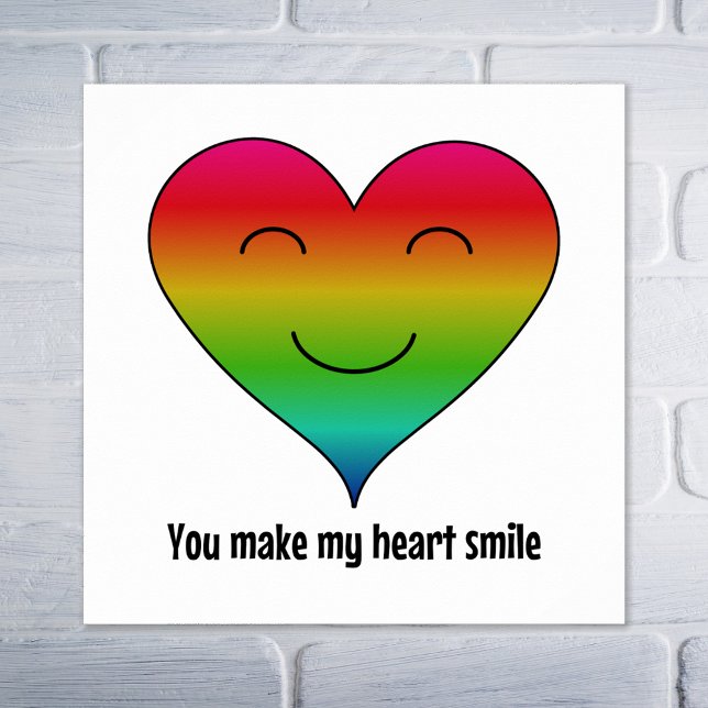 Rainbow heart choose color poster (Creator Uploaded)