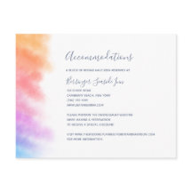 Rainbow Heart Full of Joy Wedding