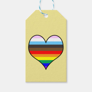 Rainbow Heart Gift Tags