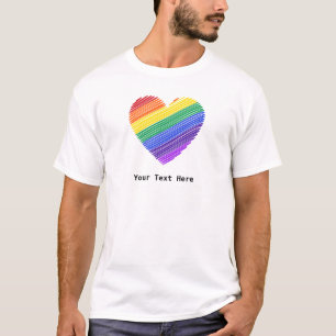 Rainbow Heart Of Love T-Shirt