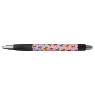 Rainbow Heart Pattern Pen
