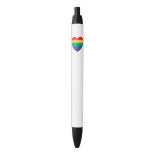 Rainbow Heart Pride Pen