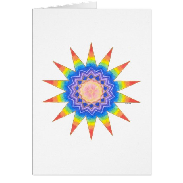 Rainbow Heart Star (Front)