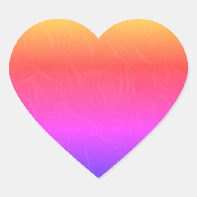 Rainbow Heart Stickers (Front)