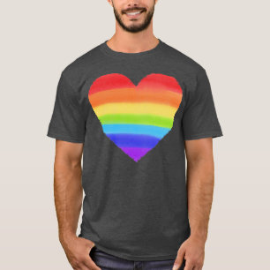 rainbow heart T-Shirt
