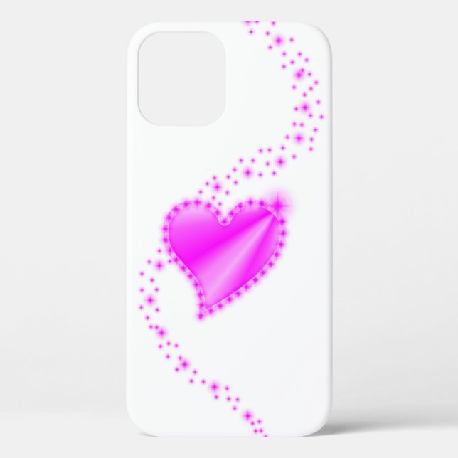 Rainbow Heart with Stars Case-Mate iPhone Case (Back)