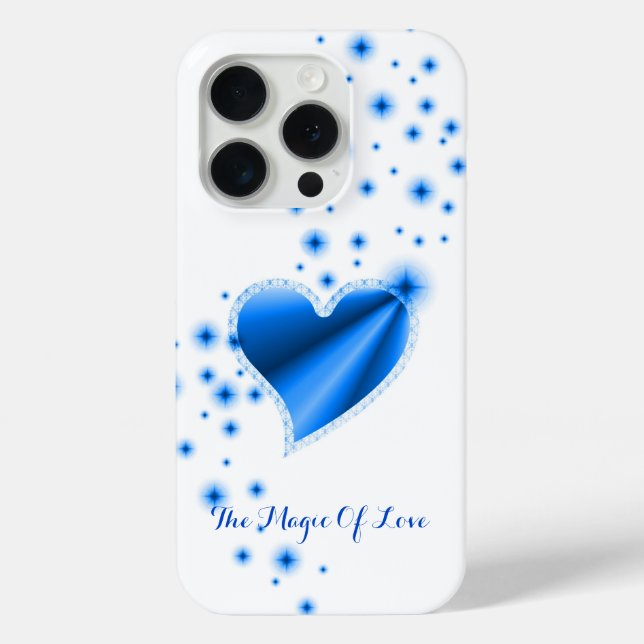Rainbow Heart with Stars , The Magic Of Love Case-Mate iPhone Case (Back)
