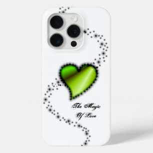 Rainbow Heart with Stars , The Magic Of Love iPhone 15 Pro Case