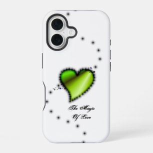 Rainbow Heart with Stars , The Magic Of Love iPhone 16 Case