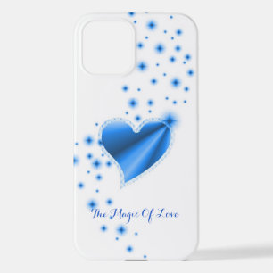 Rainbow Heart with Stars , The Magic Of Love iPhone 12 Case